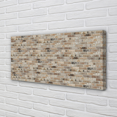 Pintura em tela Parede de tijolos vintage