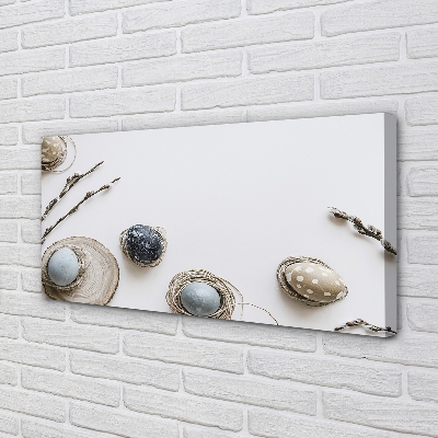 Pintura em tela Ovos amentilhos