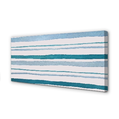 Quadro em tela Listras irregulares