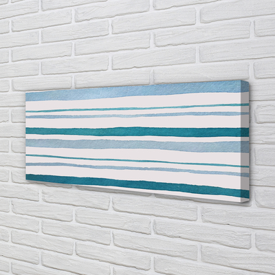 Quadro em tela Listras irregulares