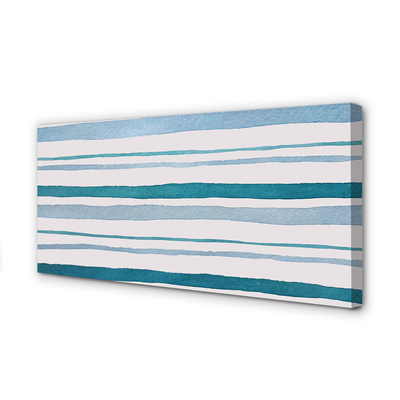 Quadro em tela Listras irregulares