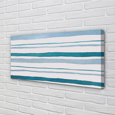 Quadro em tela Listras irregulares