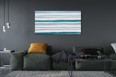 Quadro em tela Listras irregulares