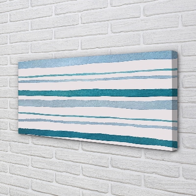 Quadro em tela Listras irregulares