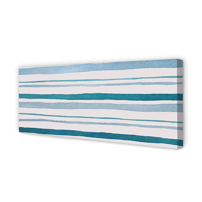 Quadro em tela Listras irregulares