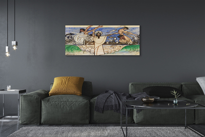 Quadro em tela Esboce Jesus o Mar