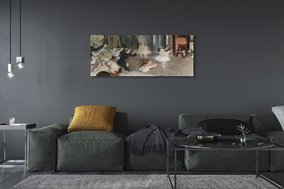 Pintura em tela Ensaio de balé no palco - Edgar Degas