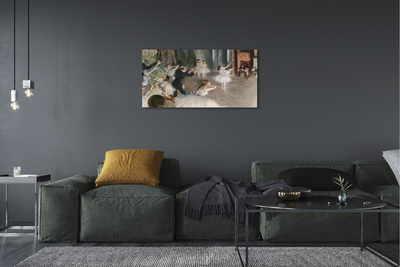 Pintura em tela Ensaio de balé no palco - Edgar Degas