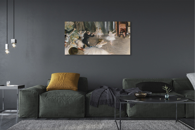 Pintura em tela Ensaio de balé no palco - Edgar Degas