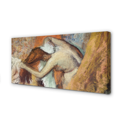 Quadro em tela Mulher em seu banheiro - Edgar Degas