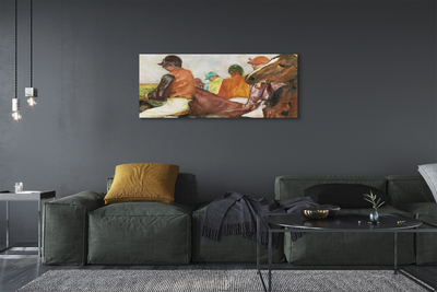 Quadro em tela Jóqueis - Edgar Degas