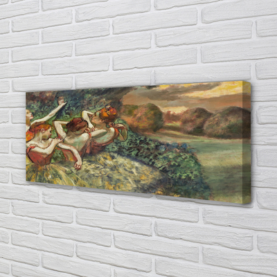 Quadro em tela Quatro Dançarinos - Edgar Degas