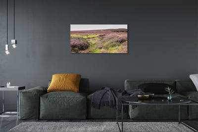 Pintura em tela Campo de urze