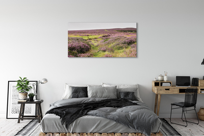 Pintura em tela Campo de urze