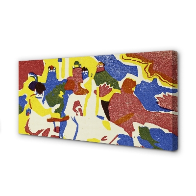 Quadro em tela Oriental (Orientalisches) - Wassily Kandinsky