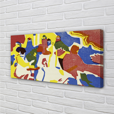 Quadro em tela Oriental (Orientalisches) - Wassily Kandinsky