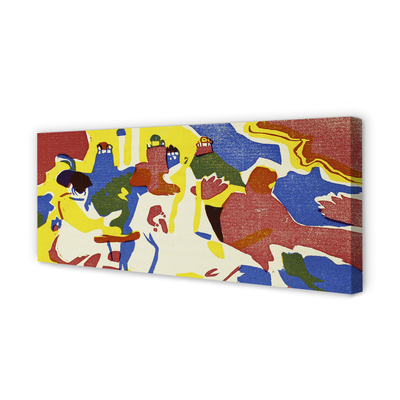 Quadro em tela Oriental (Orientalisches) - Wassily Kandinsky