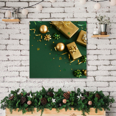 Quadro de parede em tela Presentes Decorações Férias de Inverno
