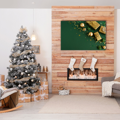 Quadro de parede em tela Presentes Decorações Férias de Inverno