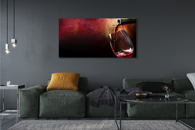 Pintura em tela Vinho tinto
