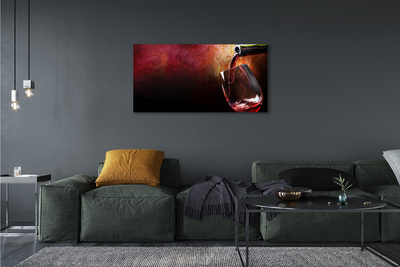 Pintura em tela Vinho tinto