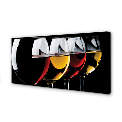 Quadro em tela Óculos fundo preto