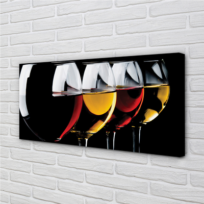 Quadro em tela Óculos fundo preto