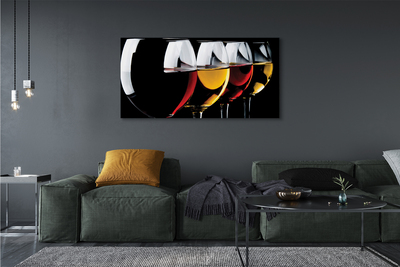 Quadro em tela Óculos fundo preto