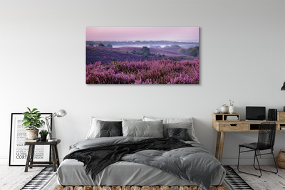 Pintura em tela Campo de urze