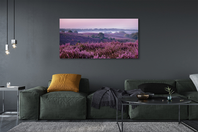 Pintura em tela Campo de urze