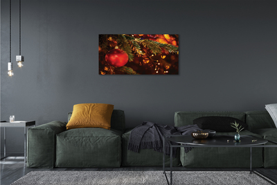 Pintura em tela Bola de Natal