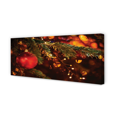 Pintura em tela Bola de Natal