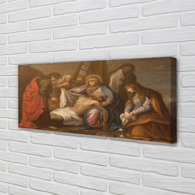 Quadro em tela Jesus crucificado