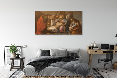 Quadro em tela Jesus crucificado