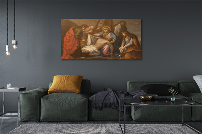 Quadro em tela Jesus crucificado