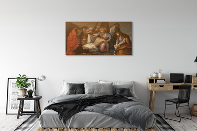 Quadro em tela Jesus crucificado