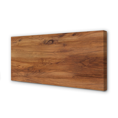 Quadro em tela Grãos e nós da madeira