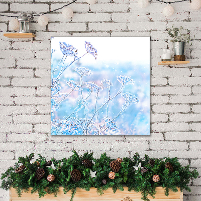 Quadro em tela Natal de neve de inverno