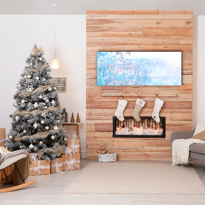 Quadro em tela Natal de neve de inverno