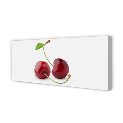 Quadro em tela Cerejas