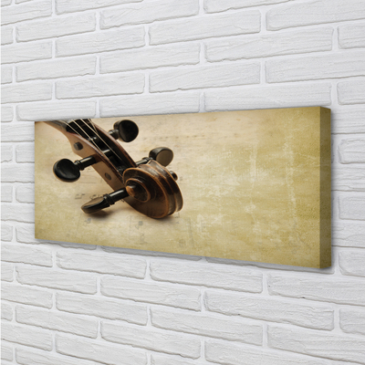 Quadro em tela Partitura para violão