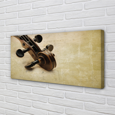 Quadro em tela Partitura para violão