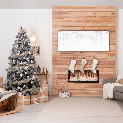 Quadro de parede em tela Flocos de neve de inverno