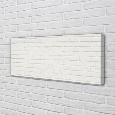 Pintura em tela parede de tijolos