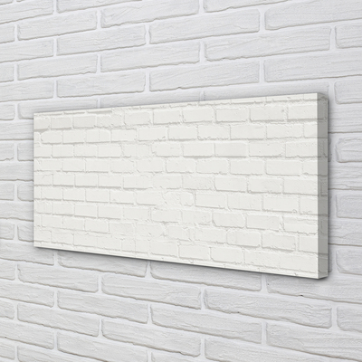 Pintura em tela parede de tijolos