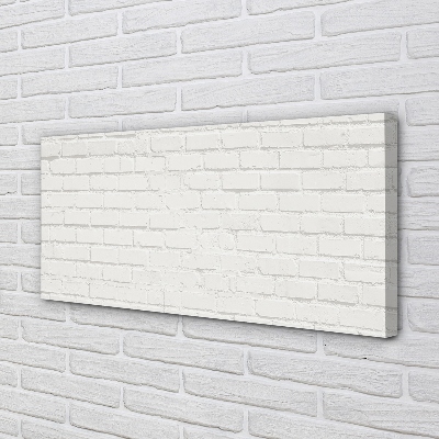 Pintura em tela parede de tijolos