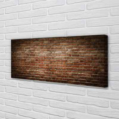 Quadro em tela Parede de tijolos vintage
