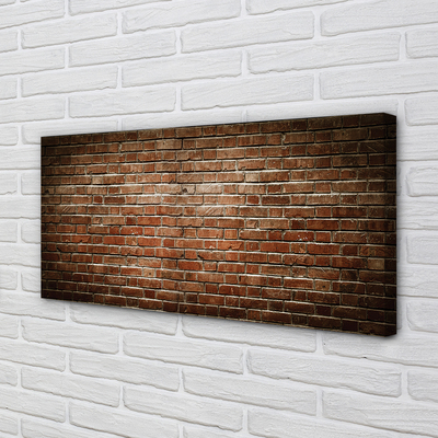 Quadro em tela Parede de tijolos vintage