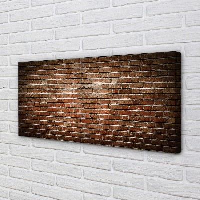 Quadro em tela Parede de tijolos vintage