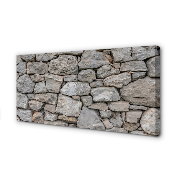 Quadro em tela Muro de pedra